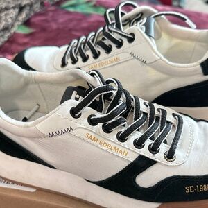 Sam Edelman women's Black and White Sneakers